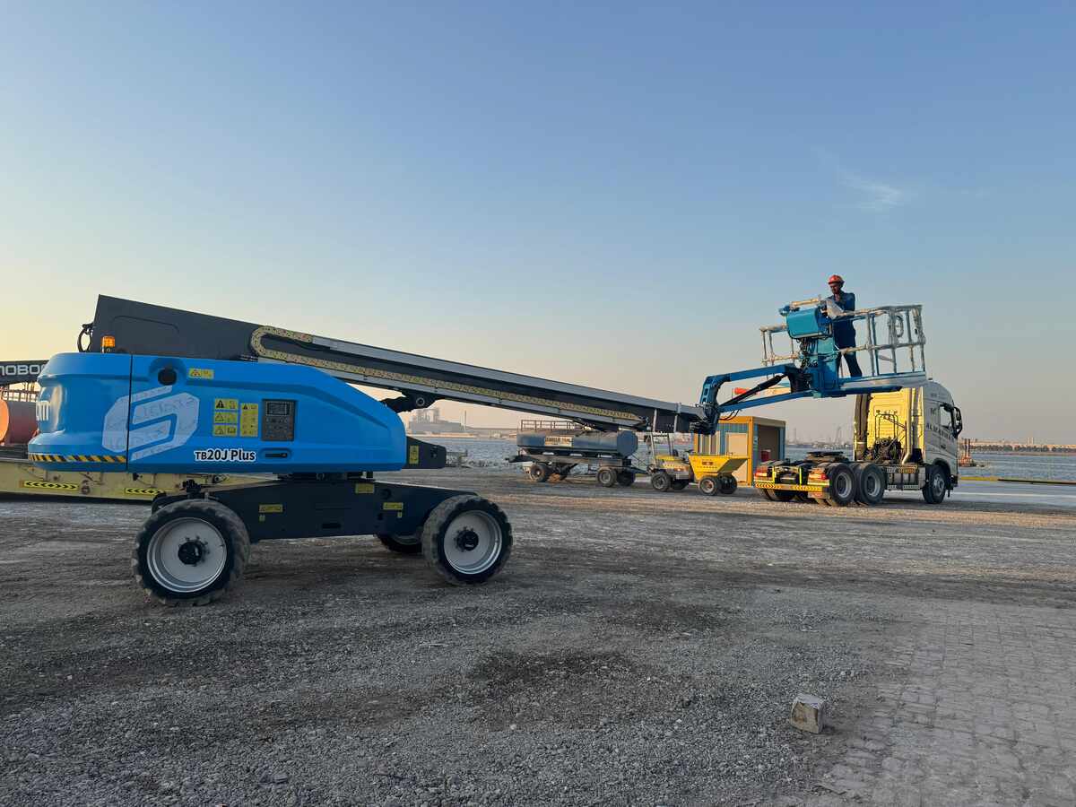 Al Marwan Welcomes the New Sinoboom Aerial Lifts
